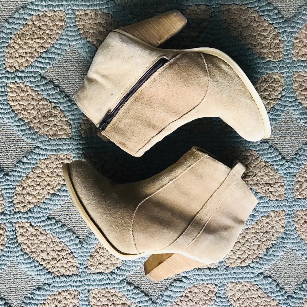 ASOS booties 7 but they run big. Like 8